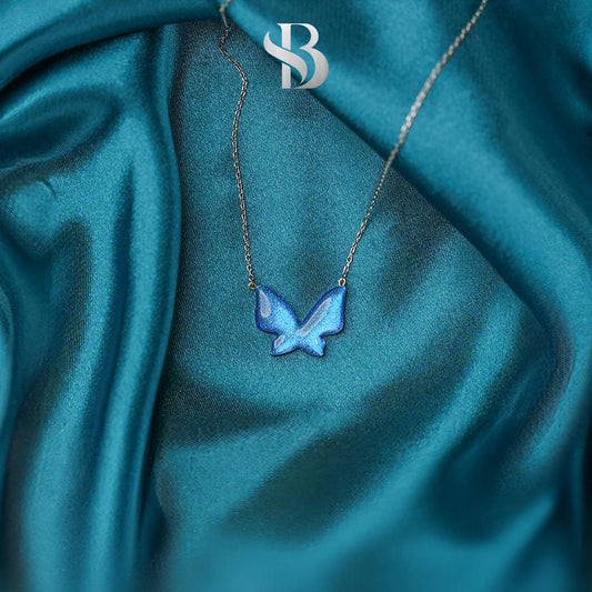 Butterfly of blue